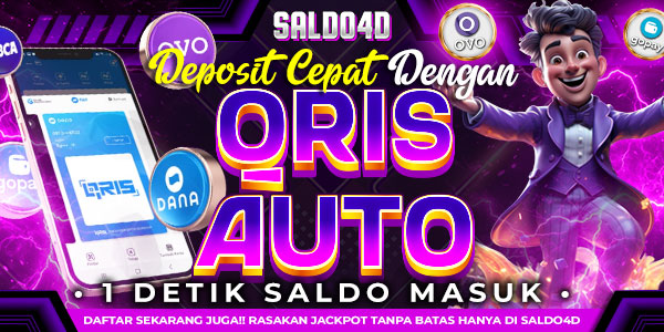 SALDO4D VIA QRIS TERCEPAT